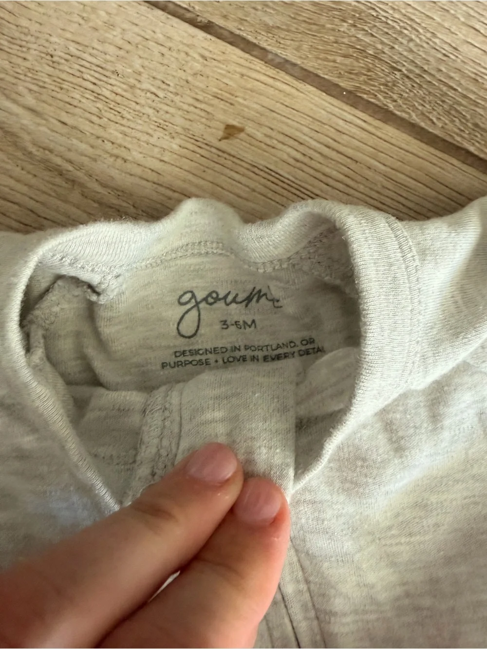 Kids Neutral Gray Long Sleeve Footed Pajamas - Soft Zipper Sleepwear